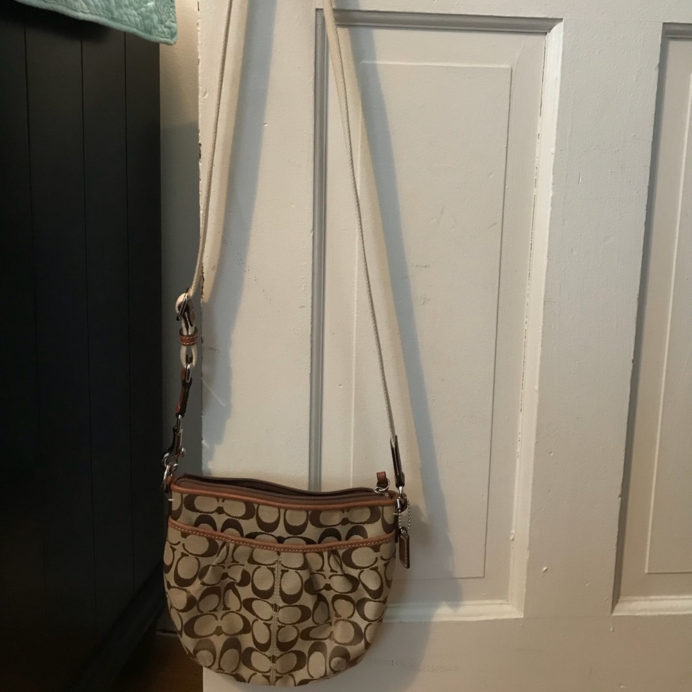 Coach cross body bag